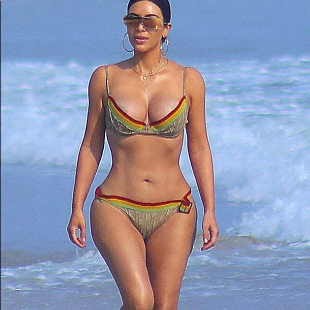 Vintage Dior bikini top